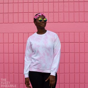 Pastel Bubblegum Pink Crew Neck Sweatshirt